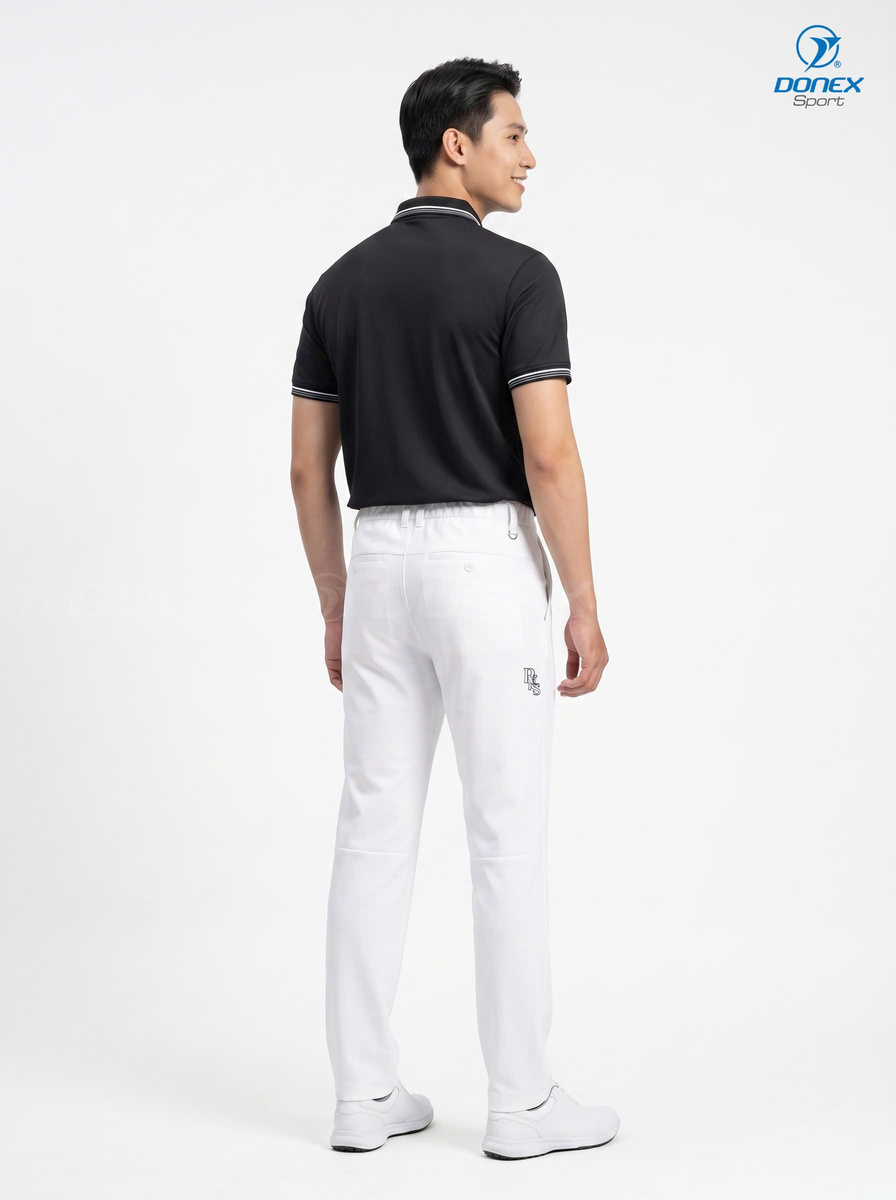 Áo thể thao nam MC-9156 Đen phối trắng
